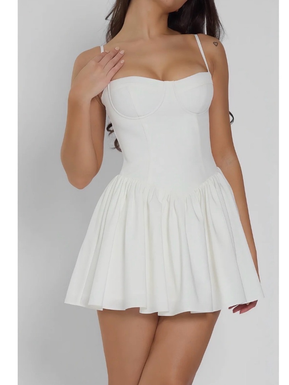 LEAU Bellini Bustier Mini Dress